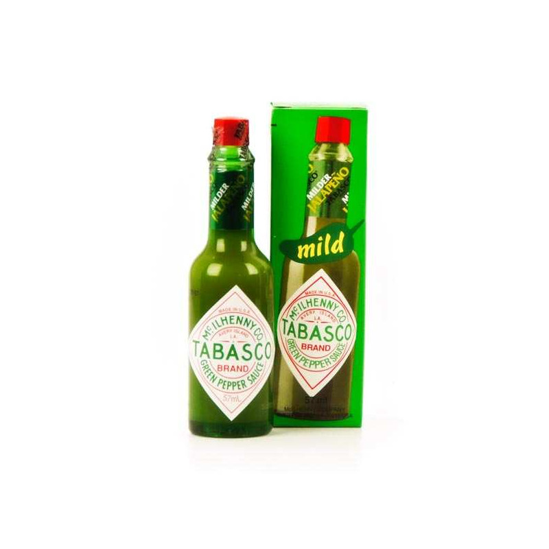 Sauce Tabasco douce Jalapeno verte - 0,15L - Mc Ilhenny - DDM : 04/2022 à Minima Sauce Tabasco douce Jalapeno verte - 0,15L - Mc Ilhenny - DDM : 04/2022 à Minima