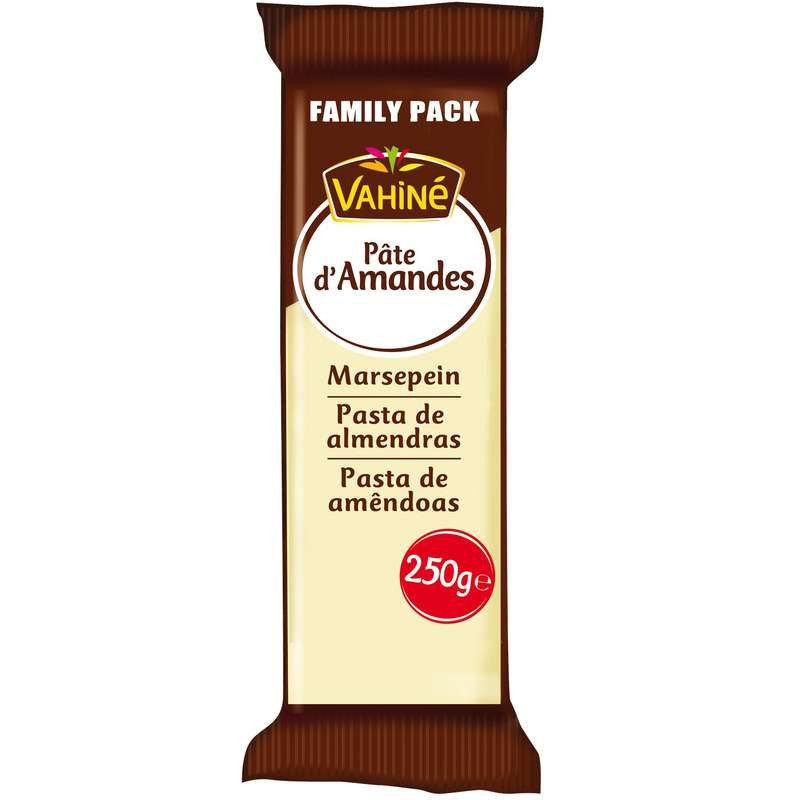 Pâte d'amande 23% - 250g - Vahine - DDM : 05/2022 à Minima Pâte d'amande 23% - 250g - Vahine - DDM : 05/2022 à Minima