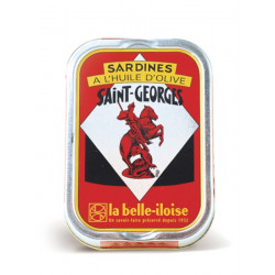 Sardines huile olive Saint Georges Belle Iloise 115G