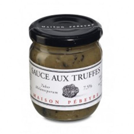 Sauce aux truffes 7,5% 200g Maison Pebeyre