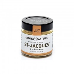 Rillettes de noix de saint jacques Groix et Nature 100G