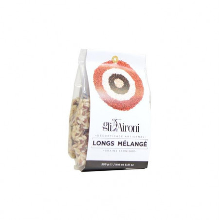 Riz longs mélangés 3 couleurs - 250g - Gli Aironi - DDM : 04/2022 à Minima