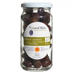 Olives noires Tanche bio de Nyons - NyonsOlive 210G