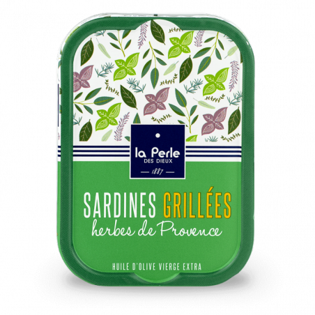Sardines grillées aux herbes de Provence 115g La Perle des dieux