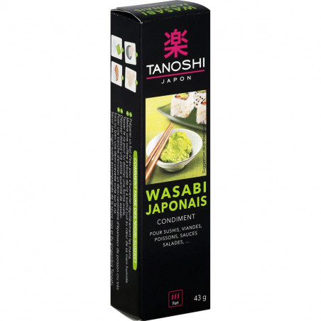 Pâte de wasabi Tanoshi 43g - Coin des Gourmets