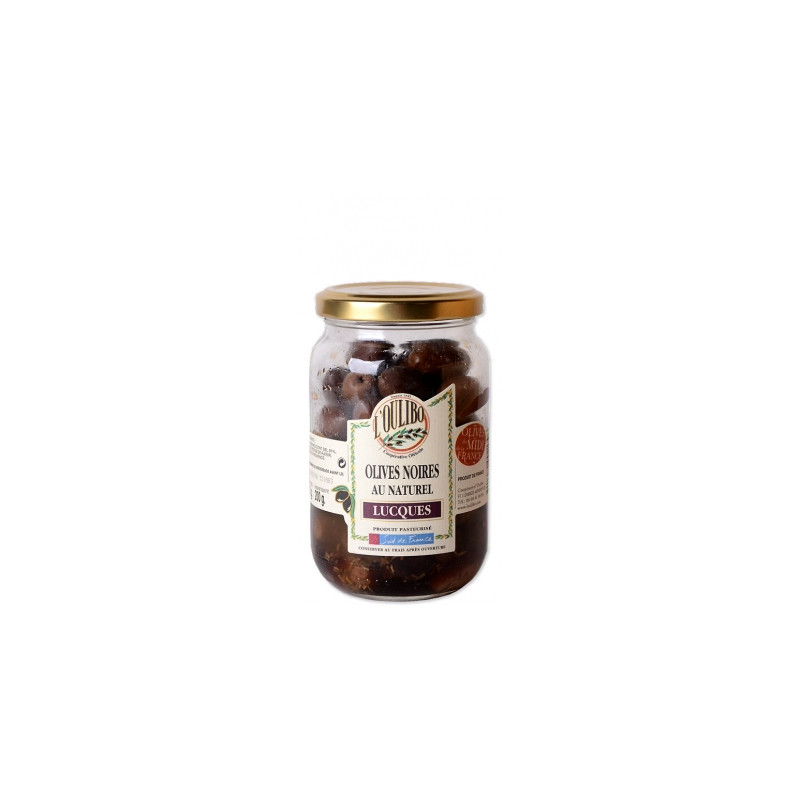 olives noires Lucques Oulibo 200g