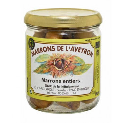 Marrons Bio peles Aveyron 240G Gaec Chataigneraie