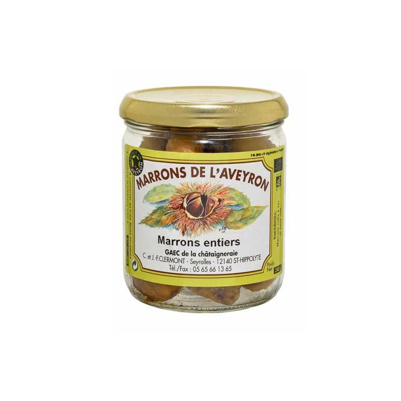Marrons Bio peles Aveyron 240G Gaec Chataigneraie Marrons Bio peles Aveyron 240G Gaec Chataigneraie